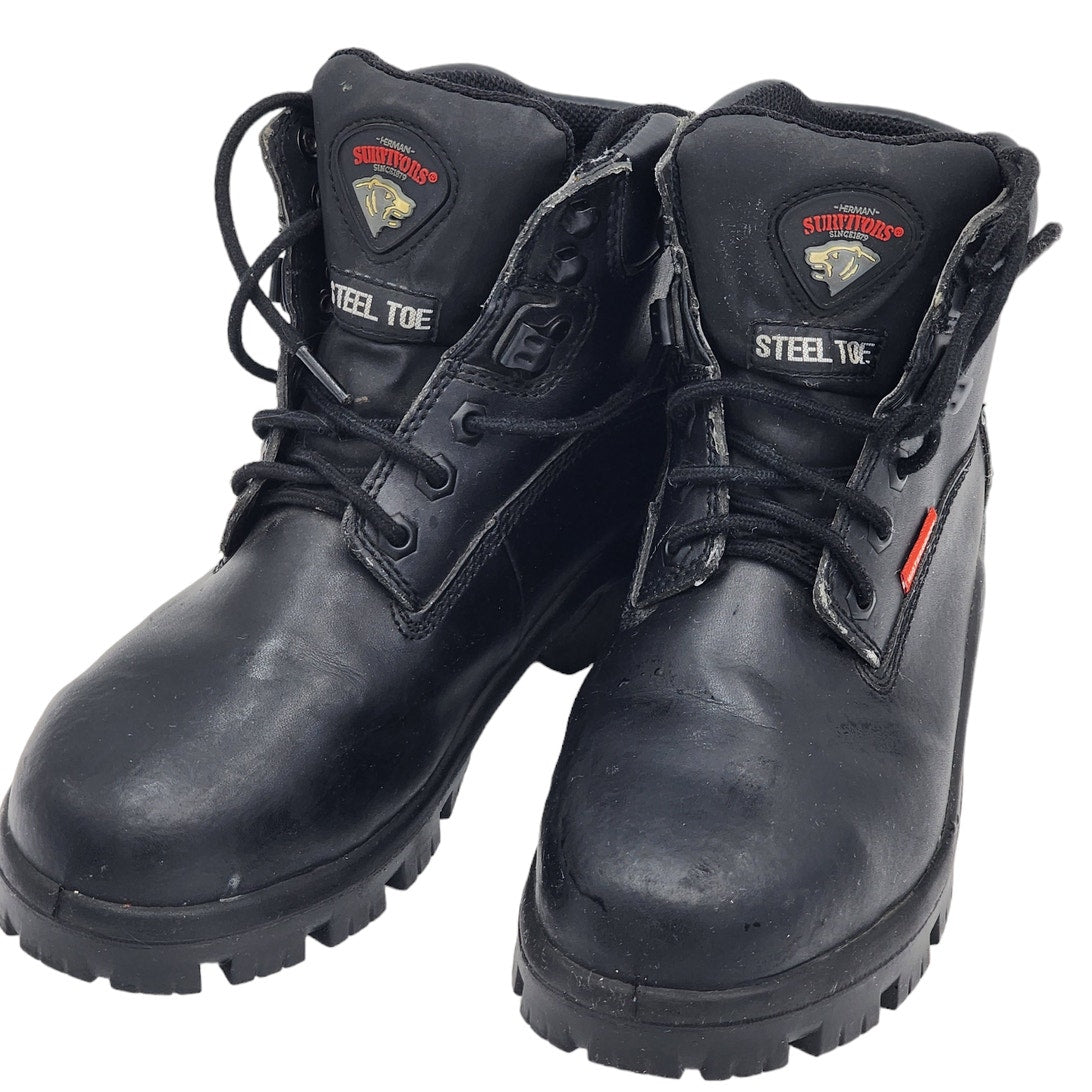 Herman Survivors Boots Mens 7 Steel Toe Waterproof Contractor Industri Every Need Warehouse