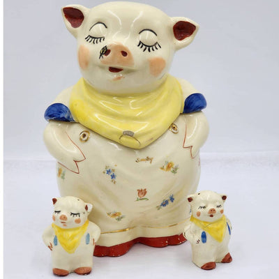 Bringing a Smile to Your Face and Your Cookies: The Story of Shawnee Pottery's Smiley Pig Cookie Jars