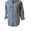 Duluth Trading Shirt Mens Large Plaid Flannel Button Up Long Sleeve Pockets Work