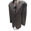 Stafford Suit Jacket Mens 48R Wool Blazer Gray Pinstripe Sport Coat Two Button