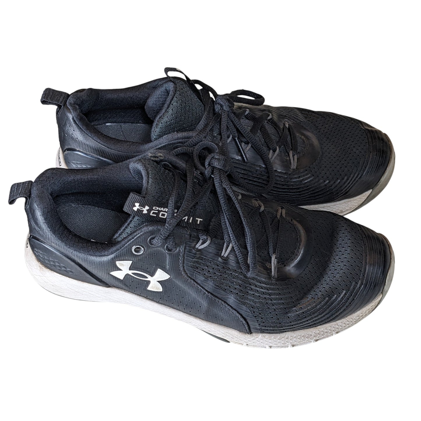 Under Armour Training Shoes Men 9.5 Charged Cushioning Athletic Workout Sneakers