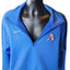 Nike Fleece Athletic Top Mens XL Team Logo Blue Quarter Zip Pullover Workout Gym