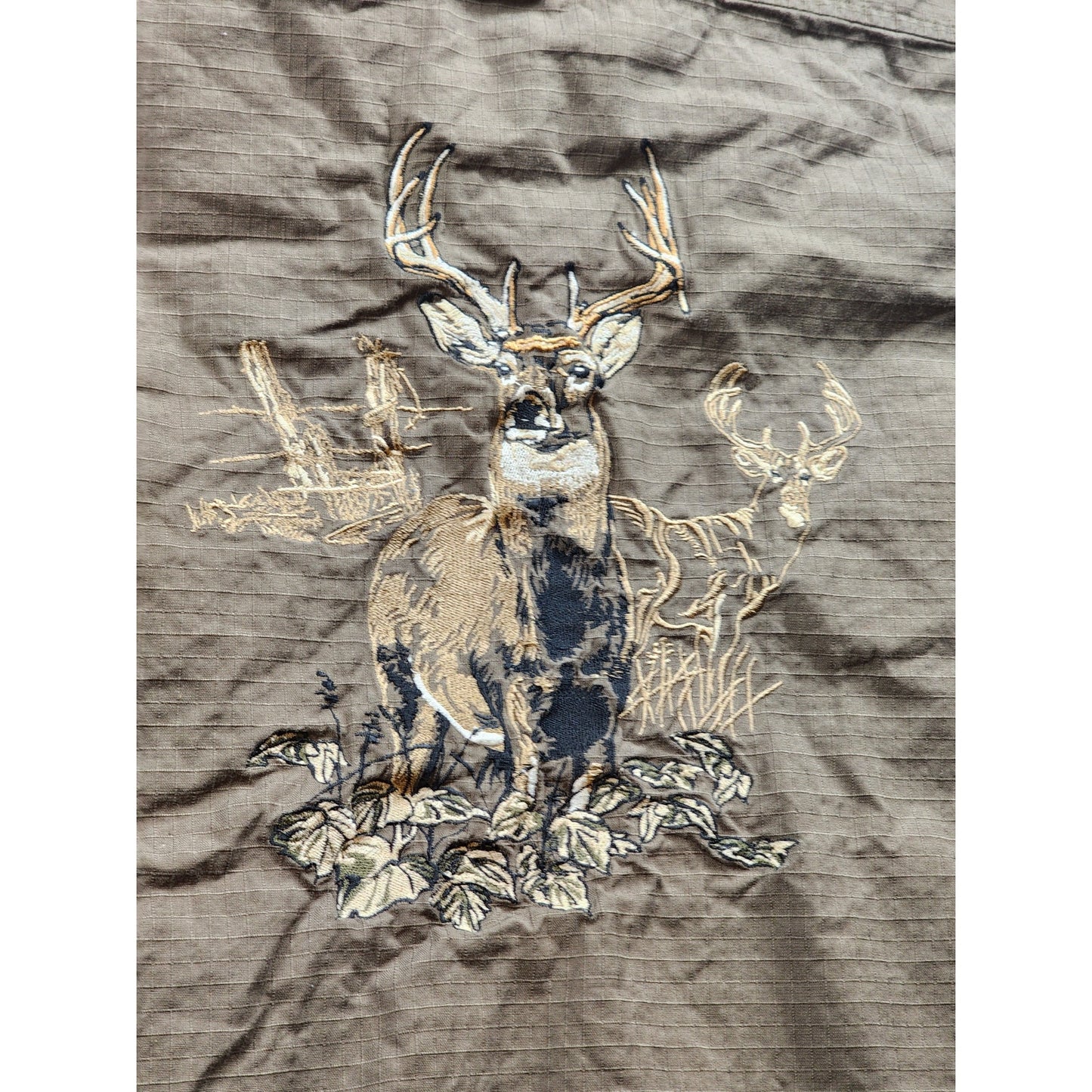 Guide Series Hunting Shirt Mens XXL Embroidered Deer Short Sleeve Outdoor Rugged