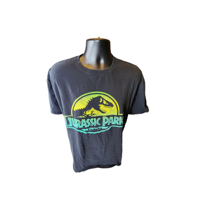 Jurassic Park Shirt Mens XXL T Rex Tee Graphic Retro Movie Dinosaur Distressed