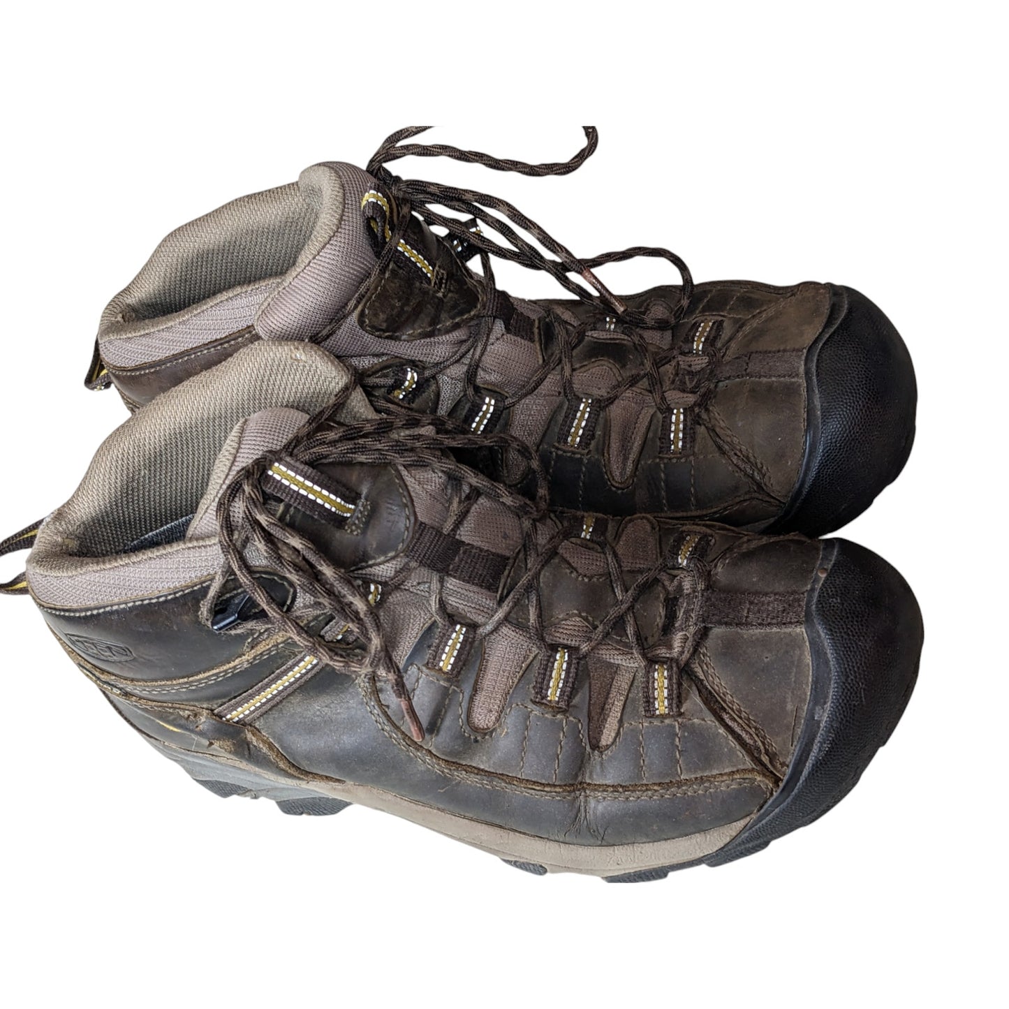 KEEN Hiking Boots Mens 11 Targhee Mid Shoes Waterproof Outdoor Trail 1002375