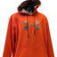 Under Armour Hoodie Men 2XL Orange Camo Storm Pullover KangarooPocket Sweatshirt