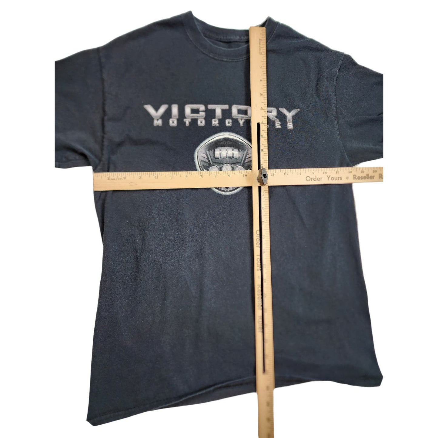 Victory Motorcycle Hammer T Shirt Mens Medium Graphic Tee Biker Vintage Retro