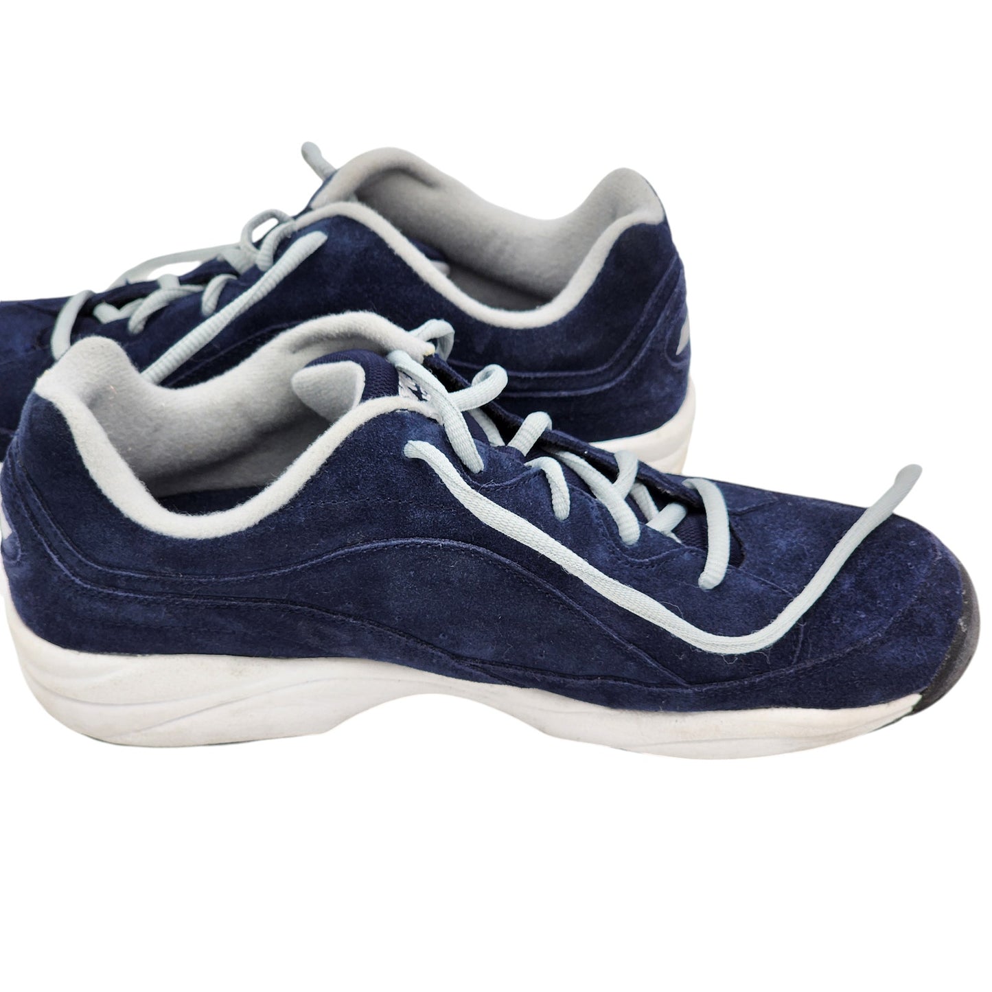 Ryka Shoes Womens 10 Nitracel Walking Navy Blue Suede Comfort Sneakers Catalyst