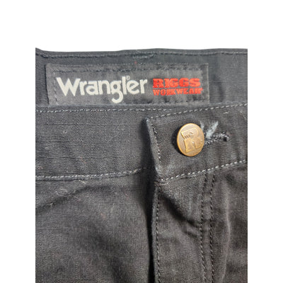 Wrangler Riggs Workwear Men 42x30 Utility Pants Heavy Duty Carpenter Hammer Loop