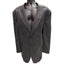 Stafford Suit Jacket Mens 48R Wool Blazer Gray Pinstripe Sport Coat Two Button