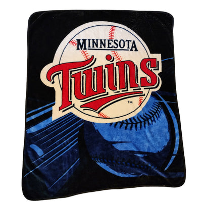 Minnesota Twins Blanket Soft Throw MLB Fleece Stadium Baseball Fan Sports 58x50