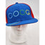 Coogi Hat Blue Red Cap Streetwear Urban Fashion Hip Hop Style Bold Size 7 1/4