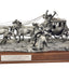 Western Sculpture Holdup Overland Stage Gordon Phillips Stagecoach Pewter Ltd Ed