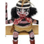 Large Kachina Tree Hopi A. Francis Native American Mudhead Clowns Owl Signed 20"