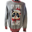 Tipsy Elves Sweater Mens XL Santa Claws Grumpy Cat Ugly Christmas Novelty Humor