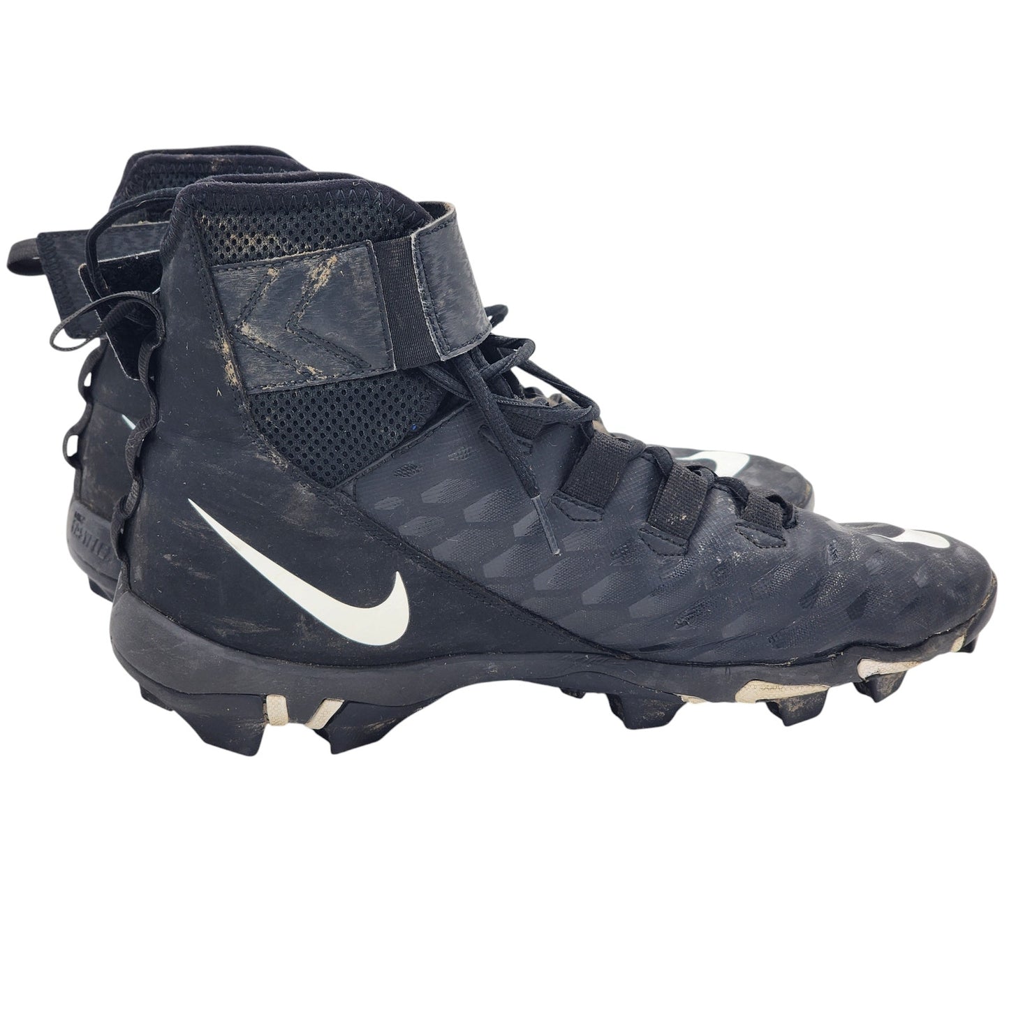 Nike Shoes Force Savage Shark 2 Men 12 Football Cleats Black FastFlex BV0151-001