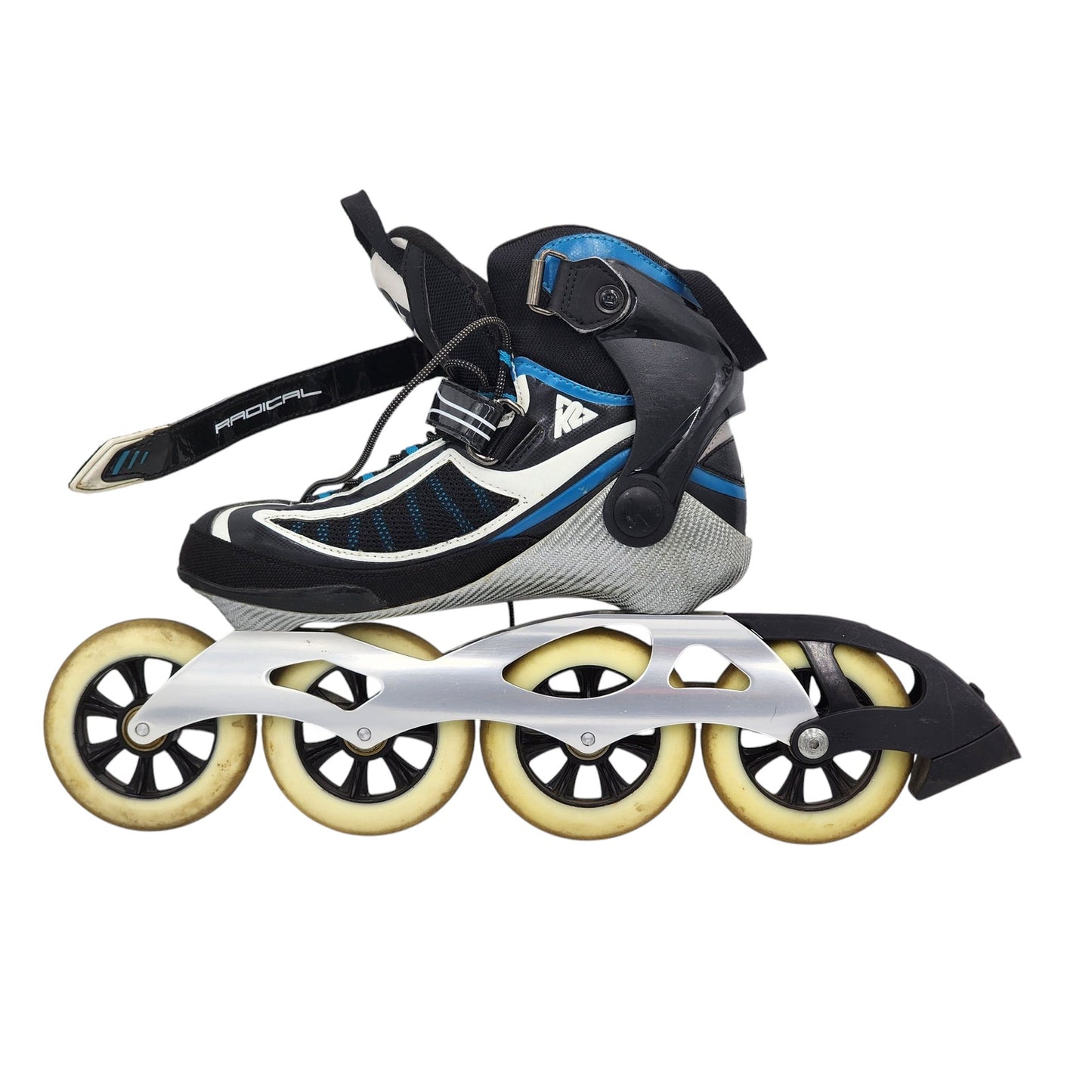 K2 Inline Skates Radical 100W Speed Women 8.5 100mm Wheels Rollerblades Advanced