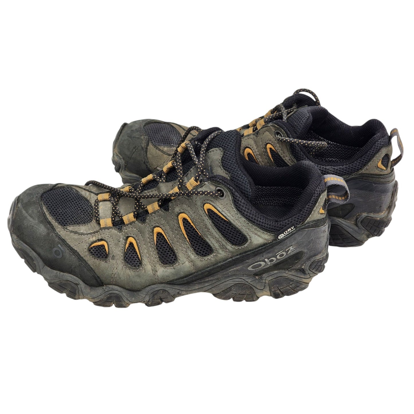 Oboz BDry Shoes Mens 10 Womens 11.5 Waterproof Hiking Trail Sneakers Rugged