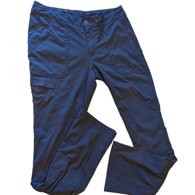 Columbia Cargo Pants Womens Size 10 Hiking Multi Pockets Lightweight Adventure