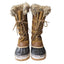 JBU Boots Womens 9M Ella Faux Fur Lined Waterproof Winter Snow Tan Cold Cozy