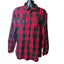 Burnside Plaid Shirt Mens 3X Buffalo Flannel Long Sleeve Checkered Lumberjack