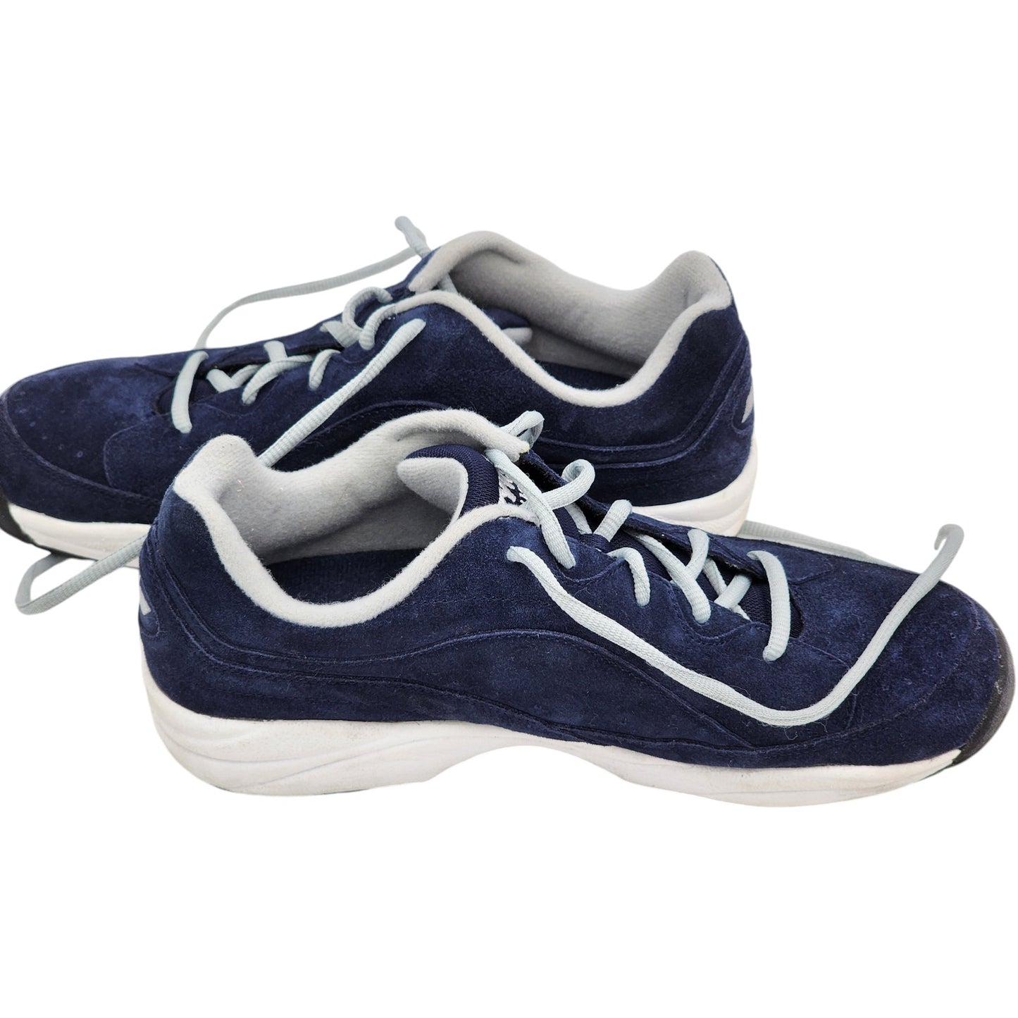 Ryka Shoes Womens 10 Nitracel Walking Navy Blue Suede Comfort Sneakers Catalyst