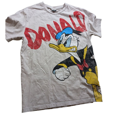 Disney Classics George Donald Duck T Shirt Men Small Graphic Tee Vintage Style