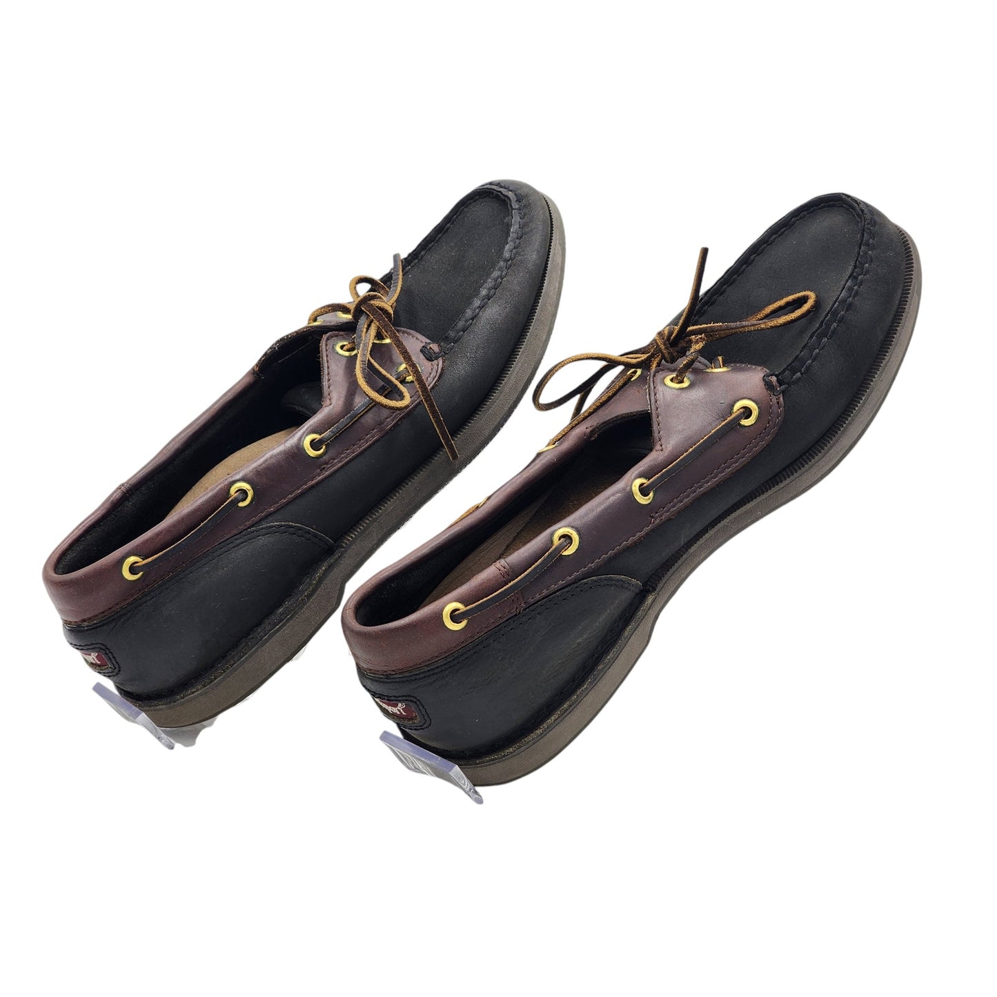 Rockport Boat Shoes Mens 9M Moccasins Leather Moc Toe Non Slip Nautical M5108