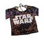 Star Wars Her Universe Women Small Short Sleeve Black Brown Tie Dye Pattern Geek