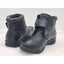 Propet Ankle Boots Womens 9.5 Wide Leather Faux Fur Lining Cozy Winter WC224