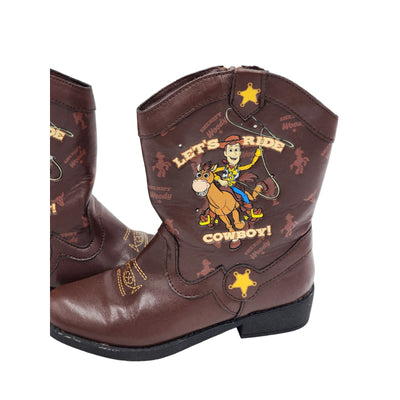 Toy Story Sheriff Woody Cowboy Boots Children Kids 12 Lets Rise Bullseye Western