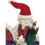 Nutcracker Santa on Rocking Horse Riding Gifts Paint Christmas Holiday Decor 19"