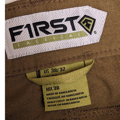 First Tactical Pants Mens 38x32 Ripstop Cargo Workwear Utility Pockets Hiking