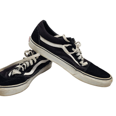 Vans Shoes Men 10.5 Women 12 Old Skool Sneakers Skateboard Low Top Canvas Unisex