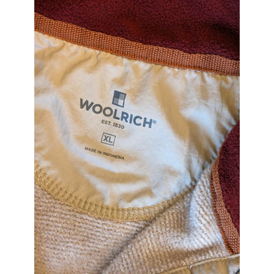 Woolrich Sweatshirt Mens Size XL Pullover Long Sleeve Chest Pocket Sweater