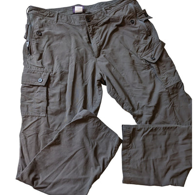 Clothing Arts Pants Men 38 Adventure Cargo Secure Pocket Outdoor Hiking Trekking