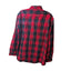 Burnside Plaid Shirt Mens 3X Buffalo Flannel Long Sleeve Checkered Lumberjack