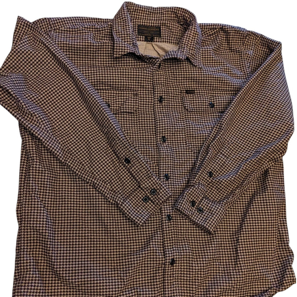 Filson Shirt Mens XL Flannel Button Up Cotton Lumberjack Work Outdoorsman 39126