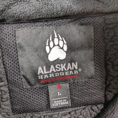 Duluth Trading Jacket Alaskan Hardgear Mens Large Sherpa Fleece Work Zip Hiking