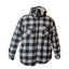 Boston Traders Flannel Jacket Shirt Womens XXL Sherpa Lined Hooded Plaid Shacket