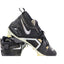 Nike Alpha Mens 11.5 Football Cleats Black White Agility Lock In Containment