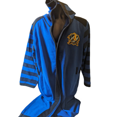 Harry Potter Ravenclaw Bath Robe Large Hooded Wizard Cosplay Costume Loungewear