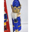 Nutcracker Sequined Blue Glittered Bedazzled Sparkle Christmas Holiday Decor 15"