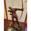 Large Rare Pierre Tourgueneff Archer Bronze Sculpture French Statue Decor 39"