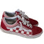 Vans Shoes Red White Checkerboard Sneakers Mens 10.5 Womens 12 Skate Low Top