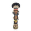 Large Indian Figurine Totem Pole Statue Southwestern Style Vintage Wall Hang 24"