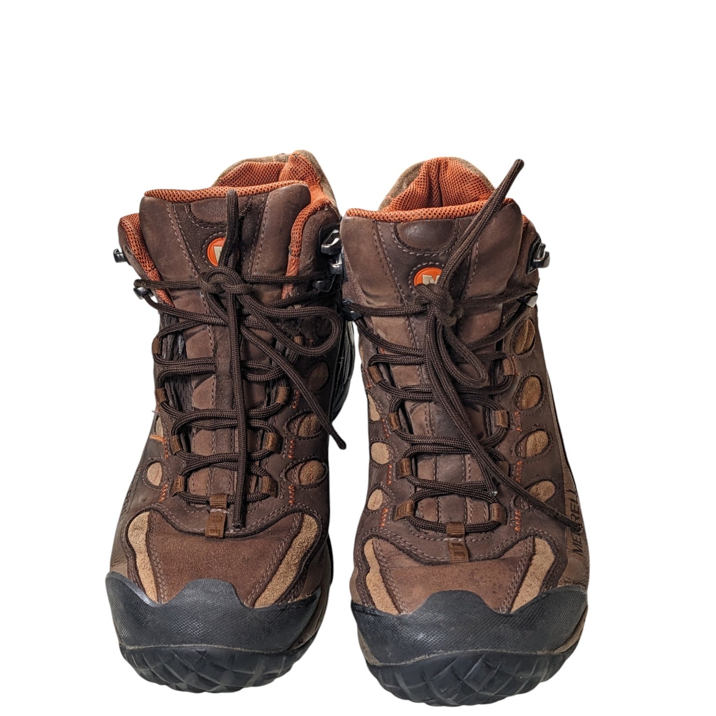 Merrell Boots Mens 10.5 Refuge Core Mid Waterproof Hiking Trail Trekking Rugged