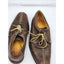 Sandro Derby Shoes Men 10D Comfort Soft Gel Leather Dress Business Casual Brazil