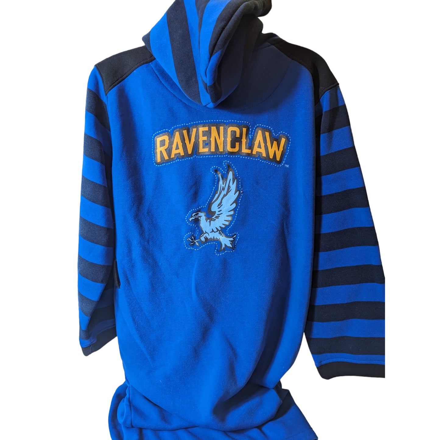 Harry Potter Ravenclaw Bath Robe Large Hooded Wizard Cosplay Costume Loungewear