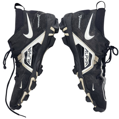 Nike Shoes Alpha Menace 3 Shark Sports Football Cleats Mens 11 Black CV0584-001